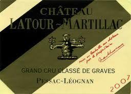 2018 Chateau Latour Martillac Pessac Leognan