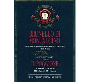 2015 Il Poggione Brunello Di Montalcino Riserva