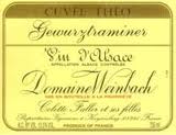 2013 Domaine Weinbach Gewurztraminer Cuvee Theo